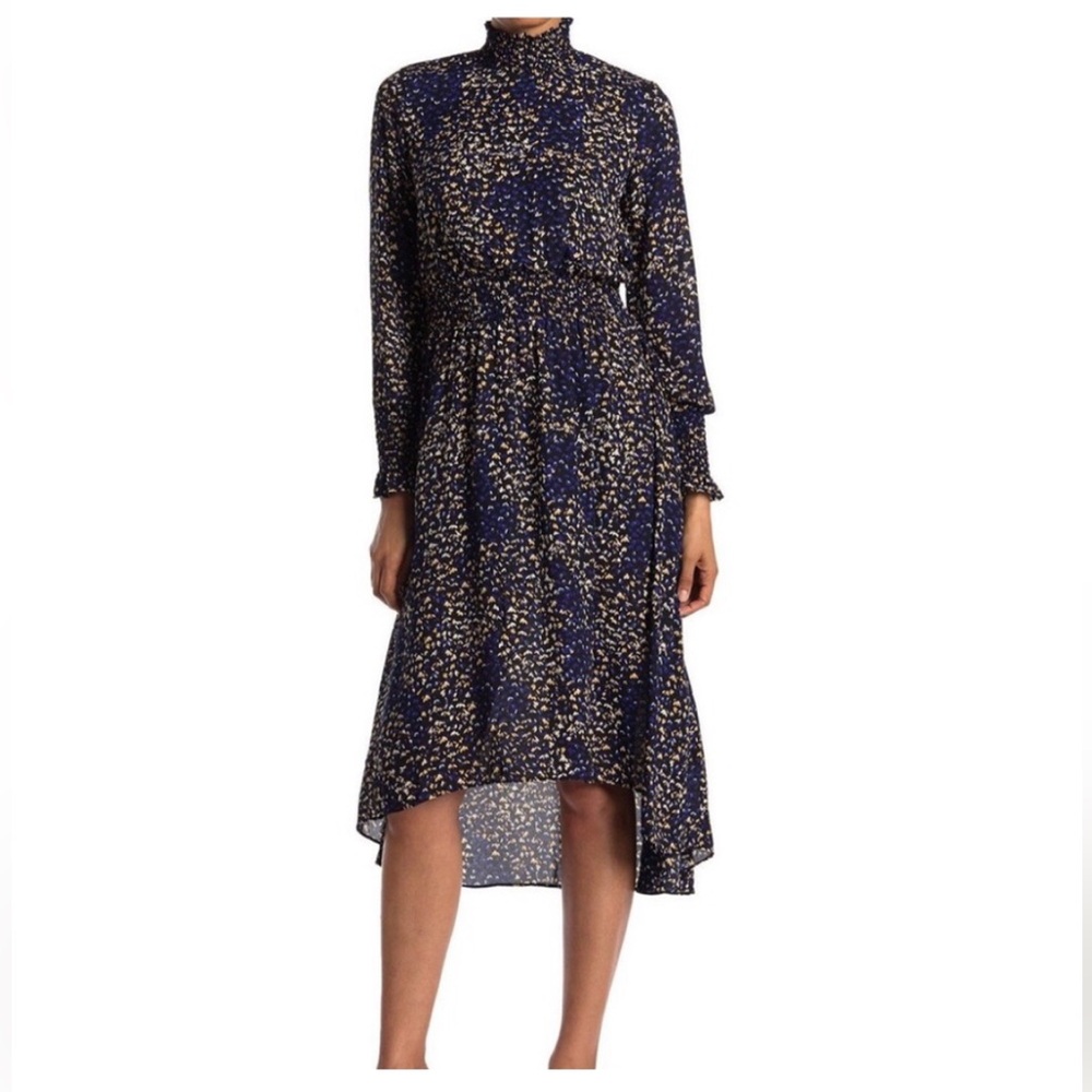 Nanette Lepore size 10 Navy High Low Dress